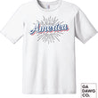 Load image into Gallery viewer, Vintage Dye Sublimation Bleached T-Shirt - America