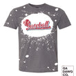 Load image into Gallery viewer, Vintage Dye Sublimation Bleached T-Shirt - Baseball