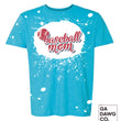 Load image into Gallery viewer, Vintage Dye Sublimation Bleached T-Shirt - Baseball Mom