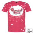 Load image into Gallery viewer, Vintage Dye Sublimation Bleached T-Shirt - Baseball Mom
