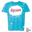 Load image into Gallery viewer, Vintage Dye Sublimation Bleached T-Shirt - Dog Mom