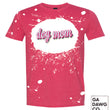 Load image into Gallery viewer, Vintage Dye Sublimation Bleached T-Shirt - Dog Mom