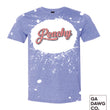 Load image into Gallery viewer, Vintage Dye Sublimation Bleached T-Shirt - Peachy