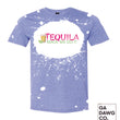 Load image into Gallery viewer, Vintage Dye Sublimation Bleached T-Shirt - Tequila Made me do it